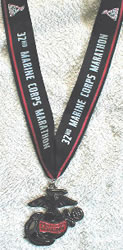 Marine Corps Marathon finisher medal